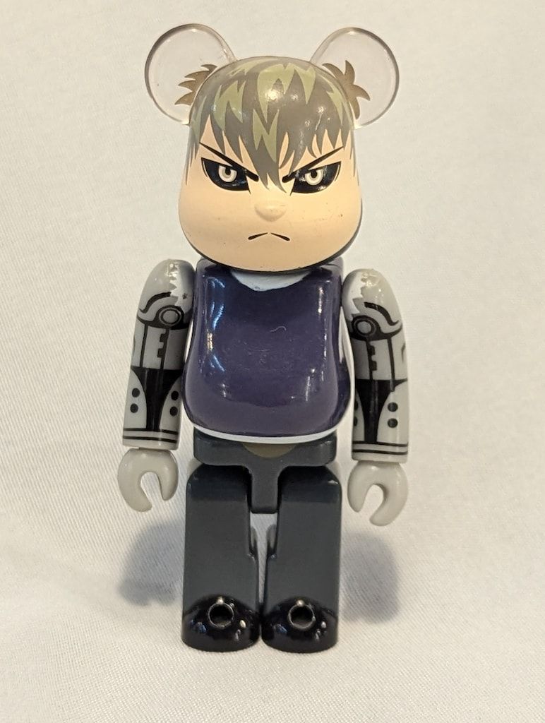 ベアブリック　シリーズ32 HERO裏　ワンパンマン　ジェノス Yahoo!オークション - 【激レア未開封】BE@RBRICK シリーズ32