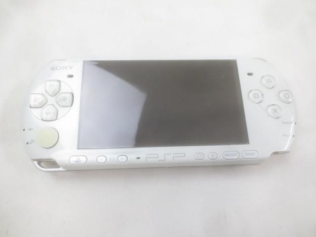 品 ゲーム PSP 本体 PSP3000 パールホワイト 動作品 メモリースティック付き