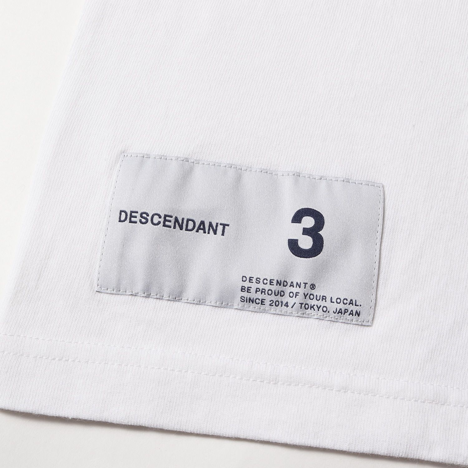 DESCENDANT ディセンダント Tシャツ サイズ:3 / 24SS オルカロゴ 