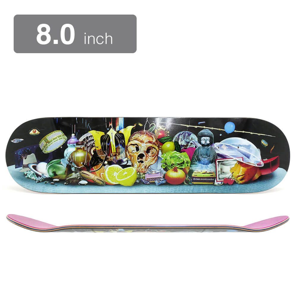 最新作 新品 EVISEN SKATEBOARDS 8.0 デッキ lifted EVISEN スケート