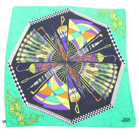 ジャンニヴェルサーチ ヴェルサーチェ GIANNI VERSACE シルク 絹