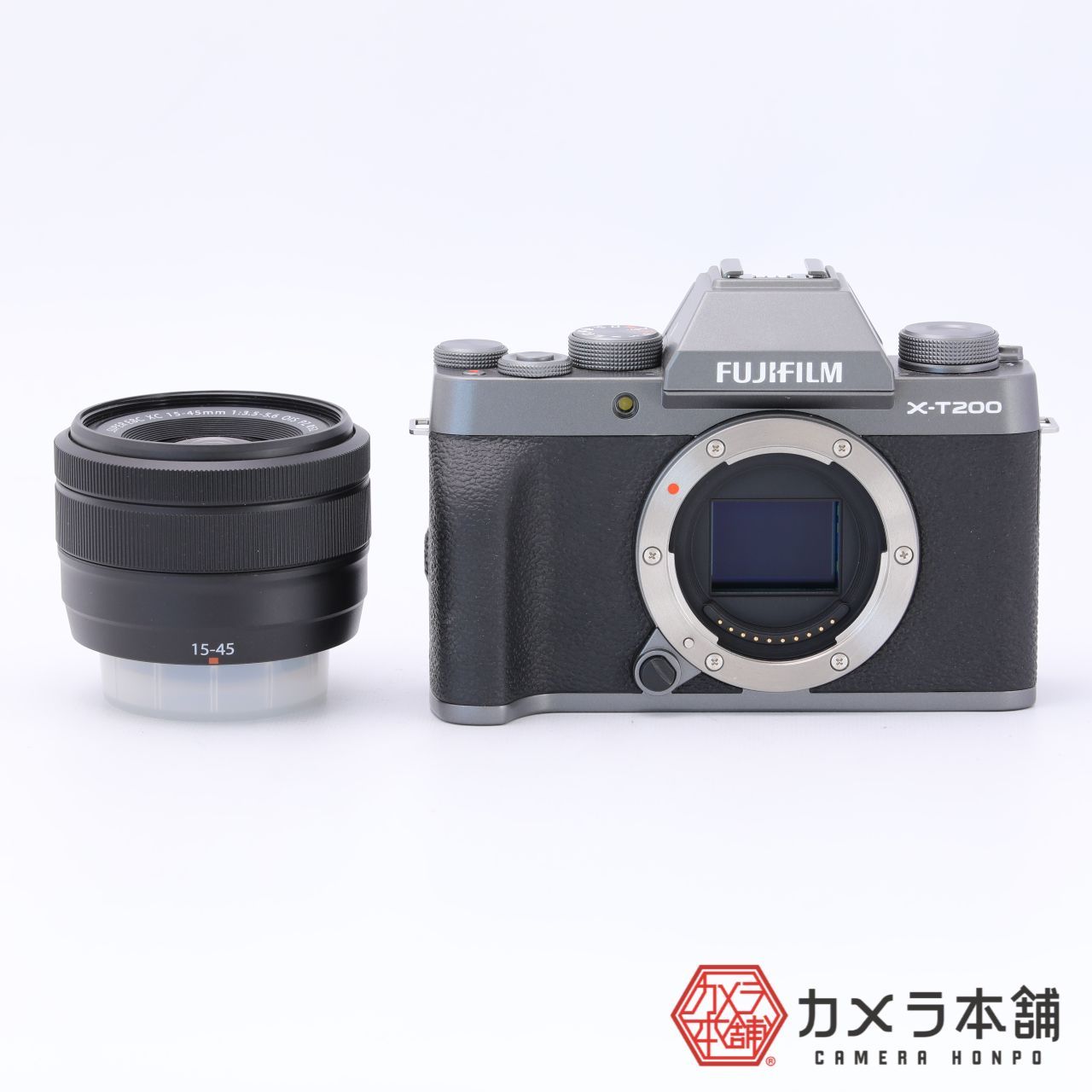 FUJIFILM X-T200 レンズキット シルバー - ビデオカメラ