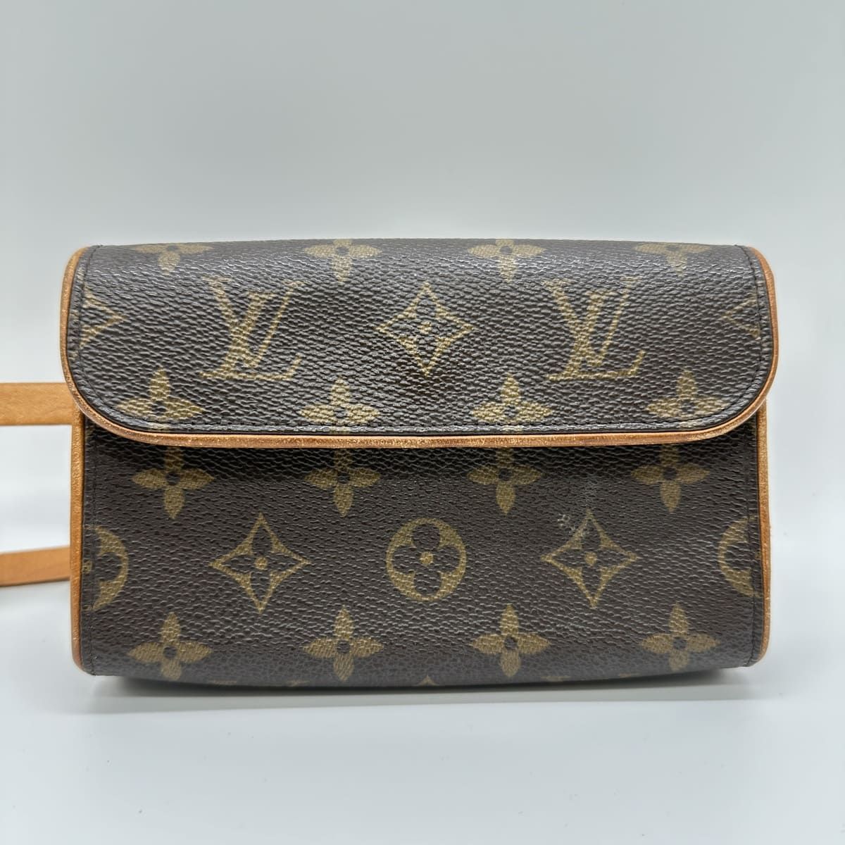 Louis Vuitton ルイ ヴィトン M51855 フロランティーヌ ウエストバッグ ポーチ モノグラム PVC ブラウン レディース メンズ ヴィンテージ ファッション プレゼント