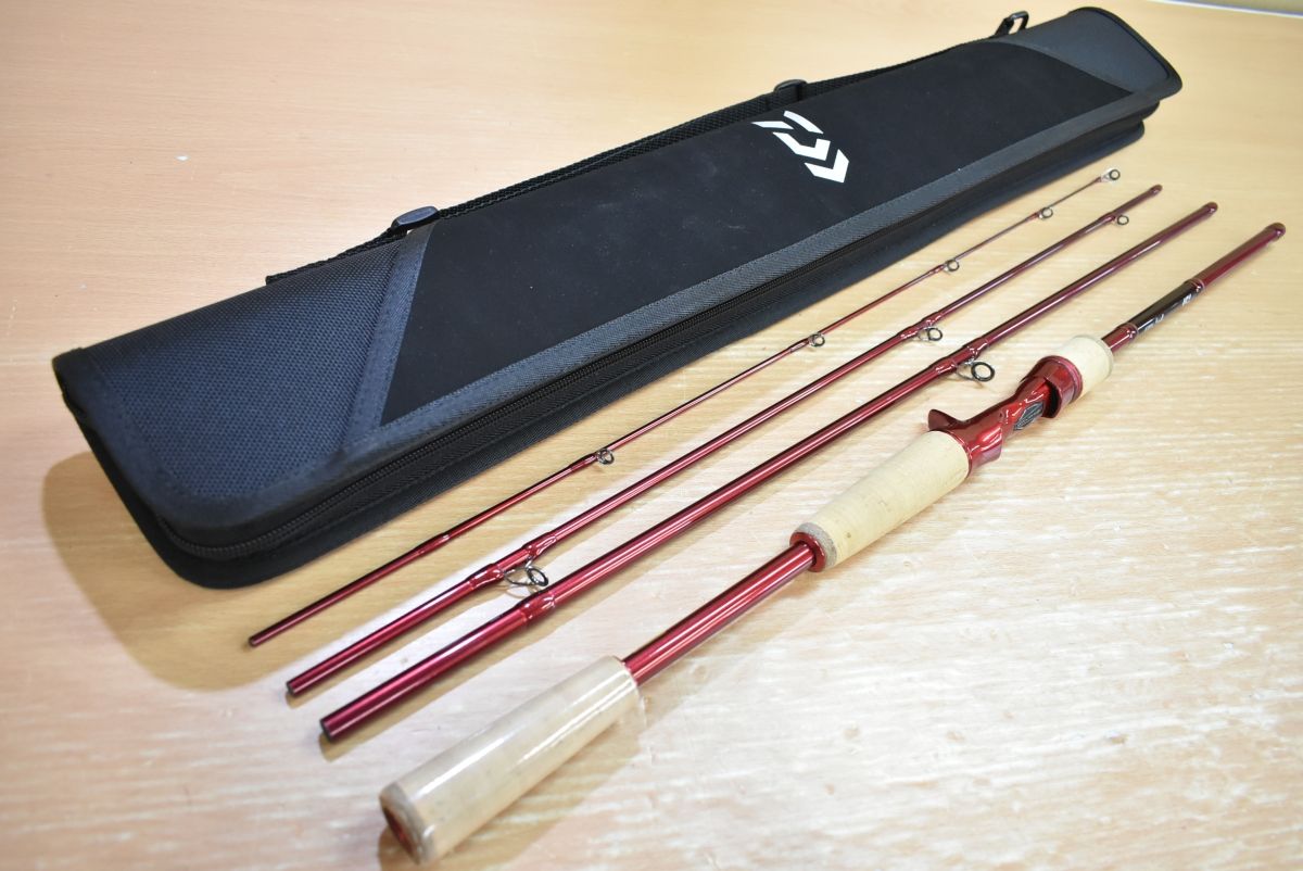 ダイワ セブンハーフ 76MLB ベイト 4ピース DAIWA 71 2 SEVENHALF マルチルアーロッド ルアーロッド モバイル パックロッド