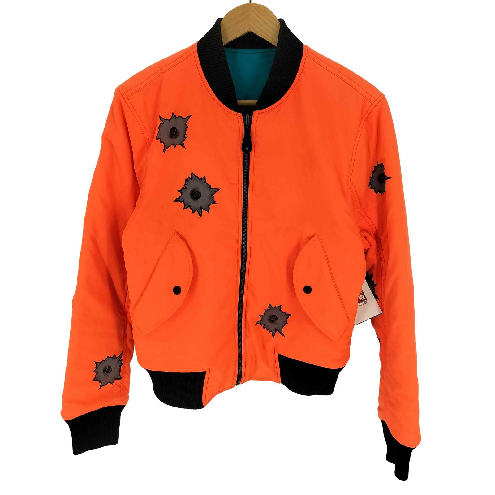 ジェレミースコット JEREMY SCOTT Bullet Reversible Bomber Jacket 
