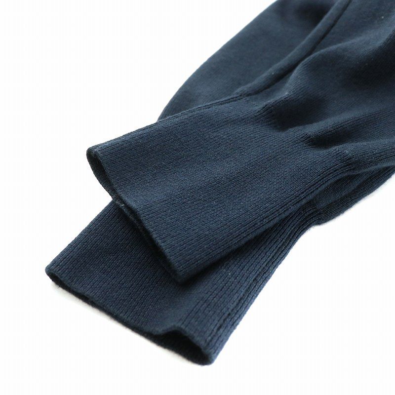 キャバン CABaN トゥモローランド コットンカシミヤバイカラークルー