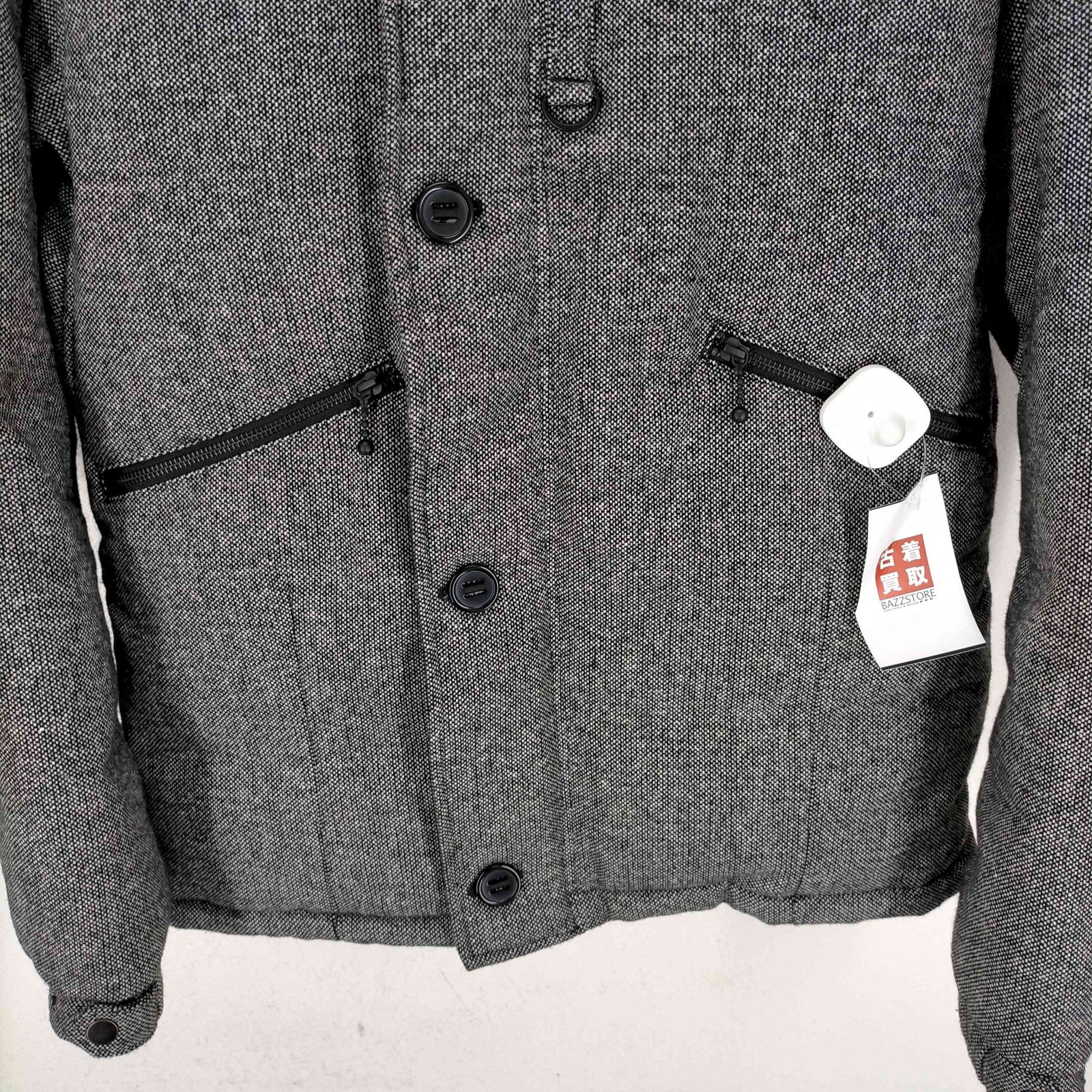ブラウニーヴィンテージ BROWNY VINTAGE ツイードダウンジャケット 