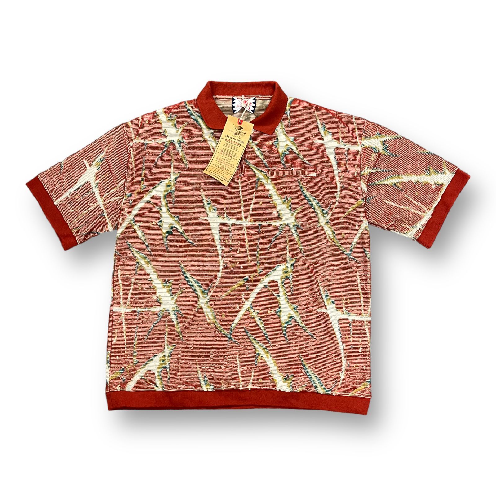 定価22000円 新品 SON OF THE CHEESE 22SS Marble pile Polo マーブル