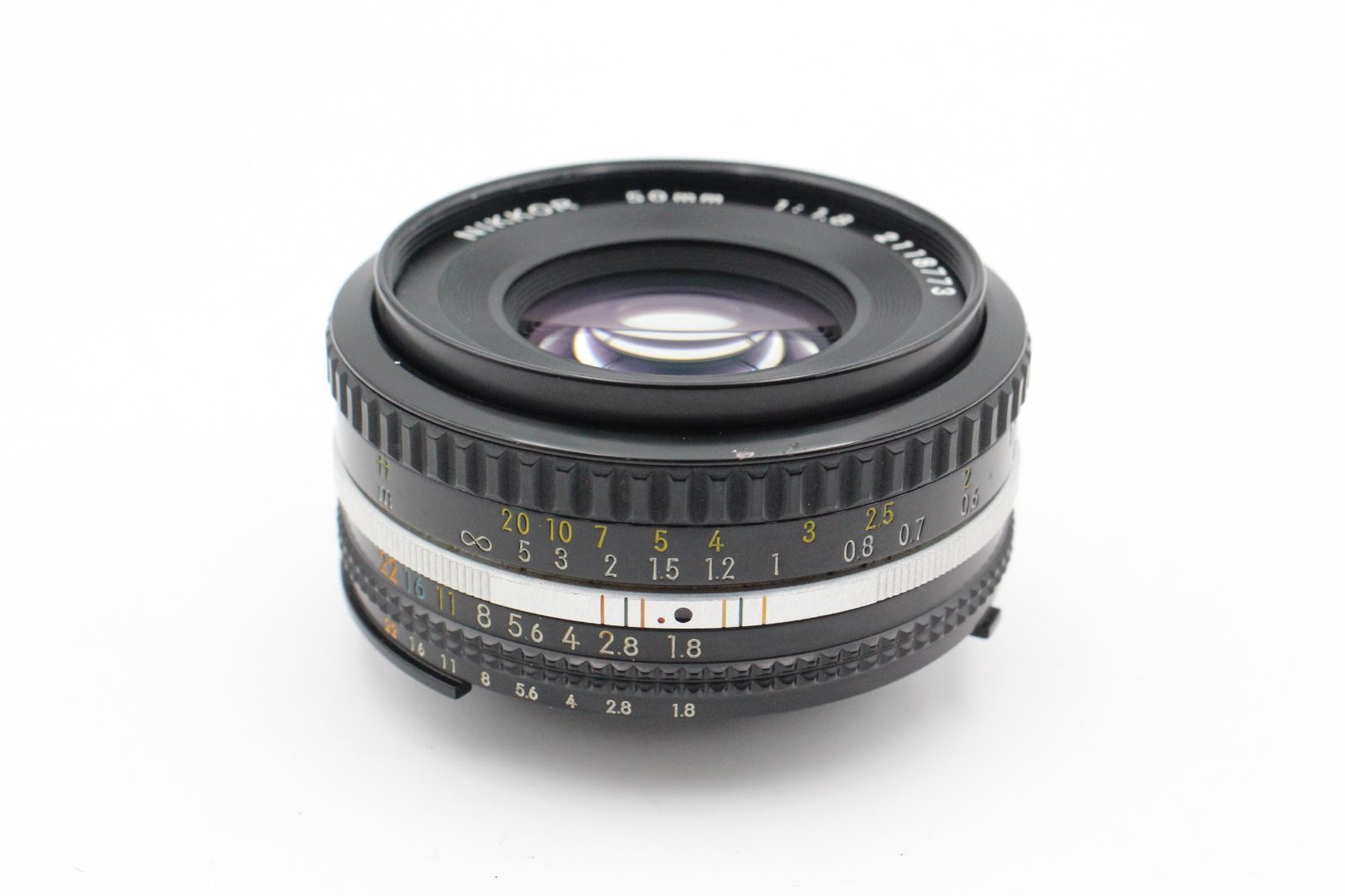 極上品☆Nikon ニコン 注文 Ai-S NIKKOR 50mm F1.8 きれいな状態