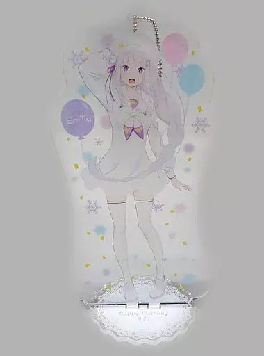 中古】キーホルダー・マスコット(キャラクター) エミリア 中古】キーホルダー・マスコット(キャラクター) エミリア