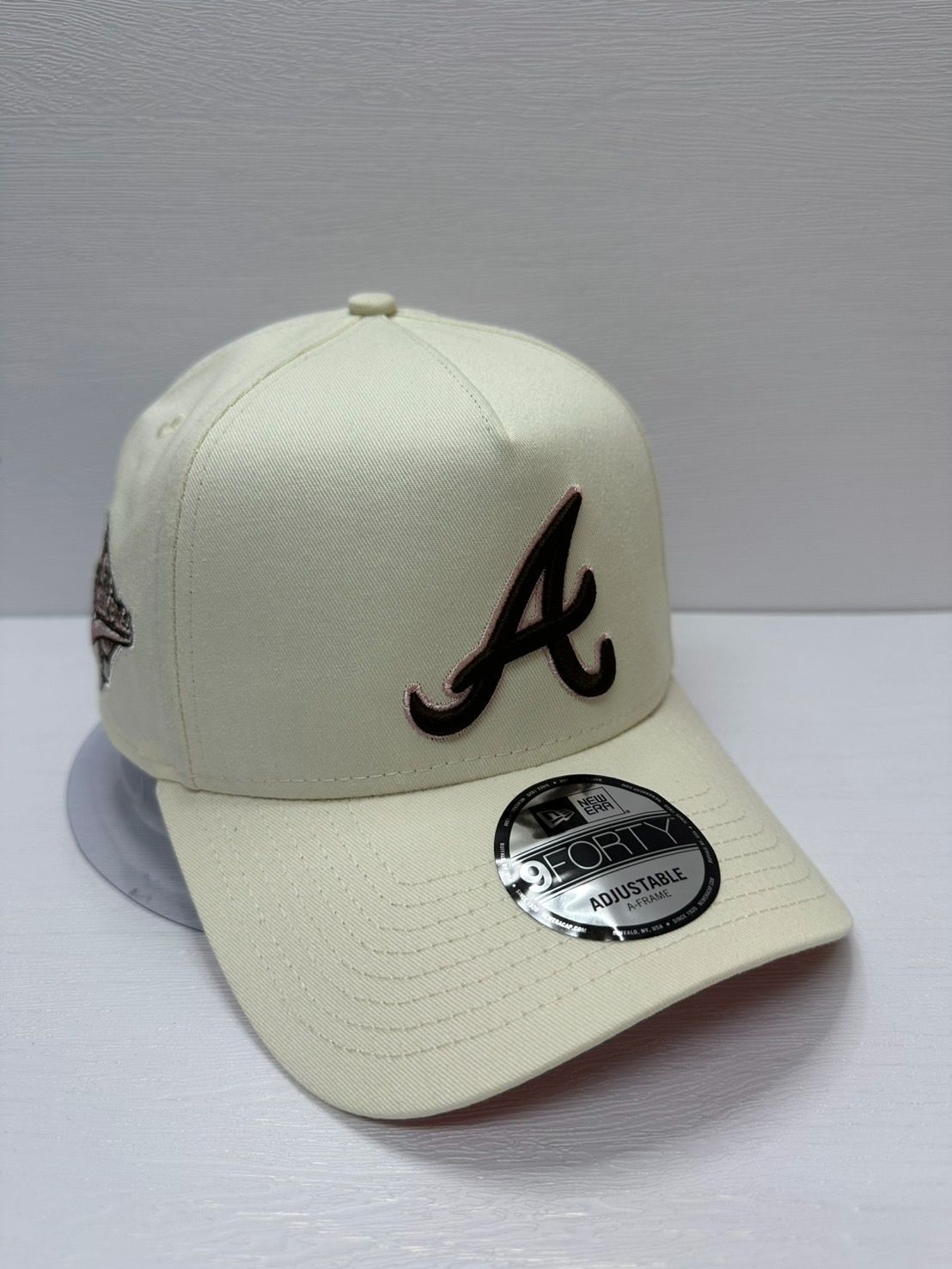 Newera アトランタブレーブス ワールドシリーズ1995 9forty A-FRAME スナップバックキャップ ホワイト