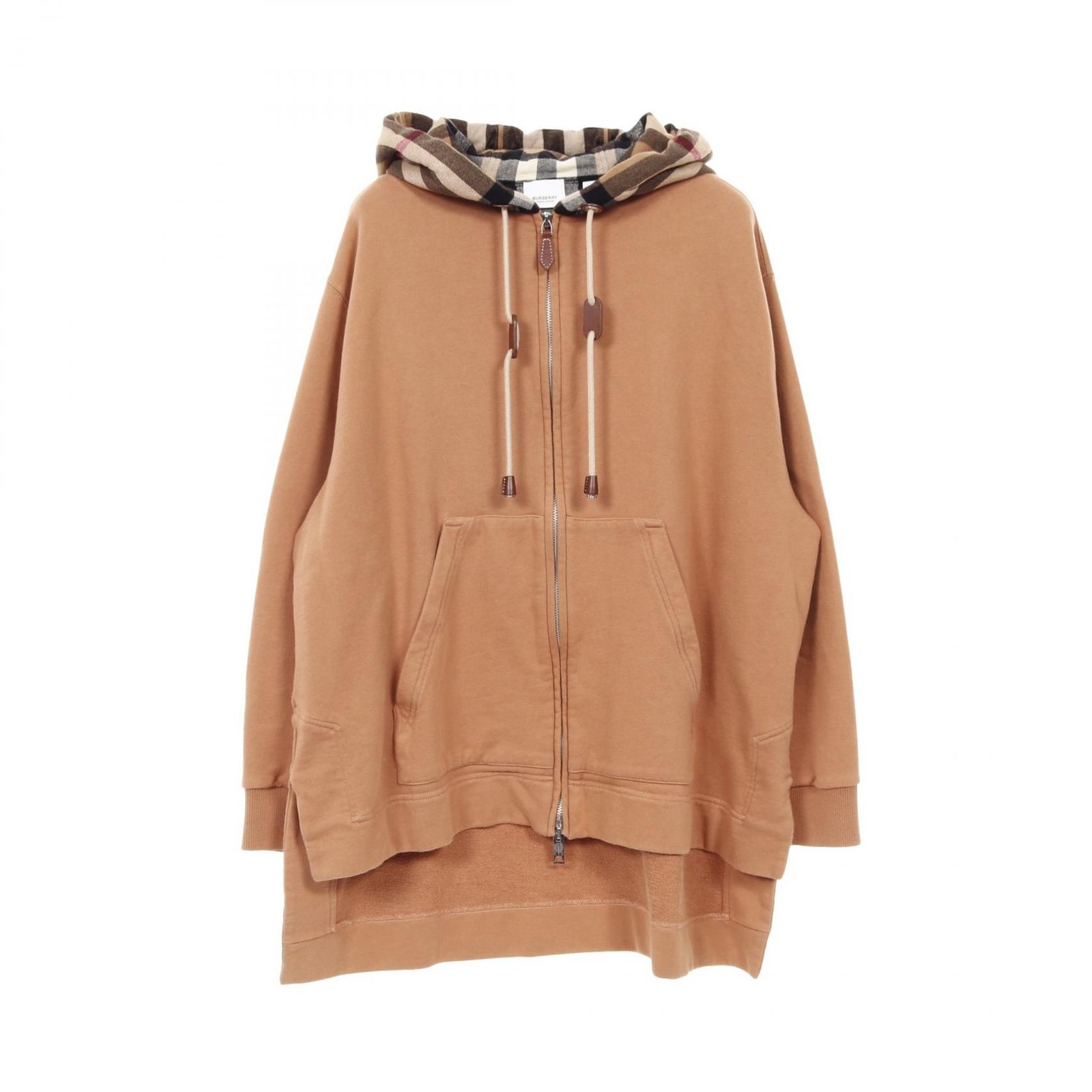 バーバリーロンドン BURBERRY LONDON パーカー チェックフード 