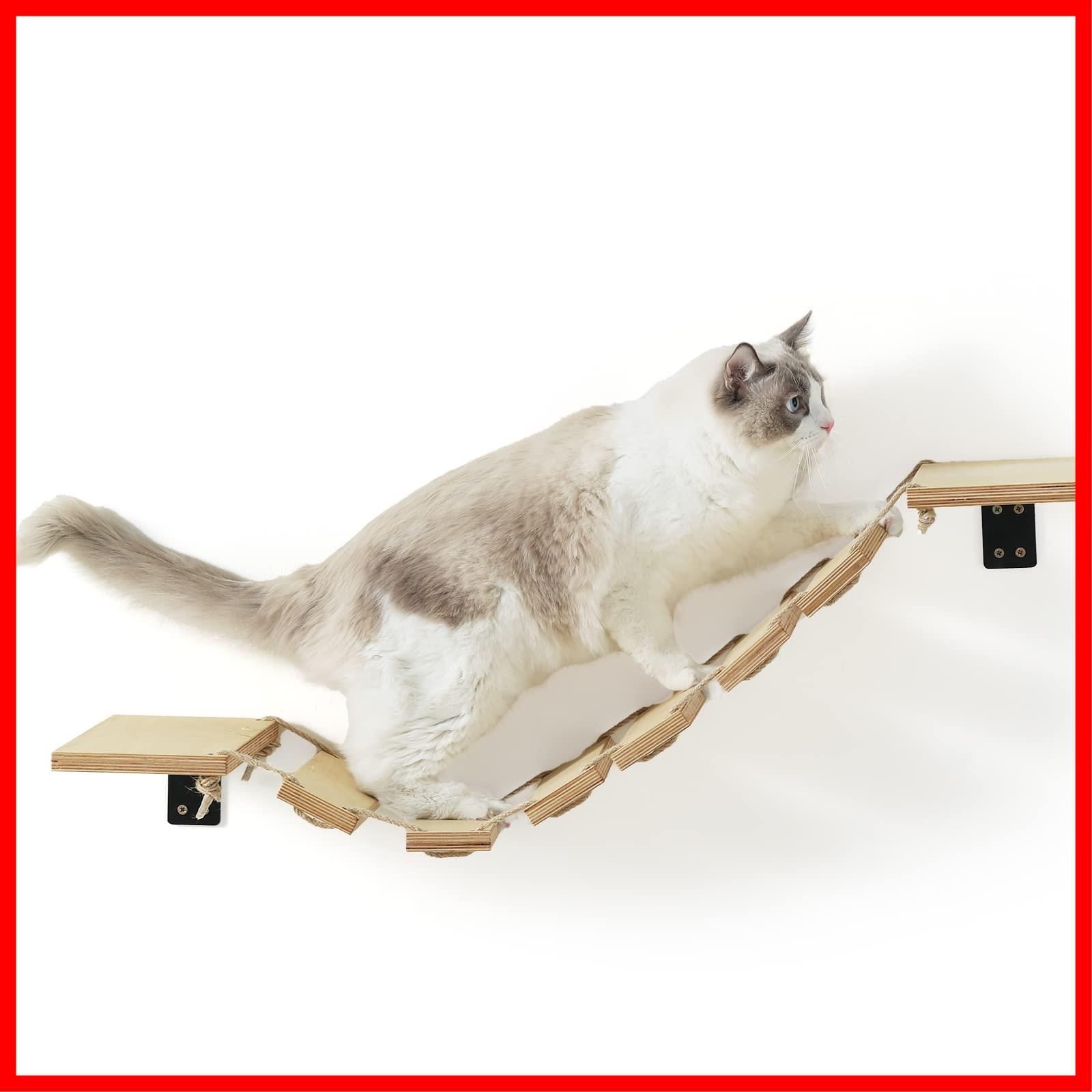 キャットウォーク DIY 猫 吊り橋 キャットタワー - 収納家具