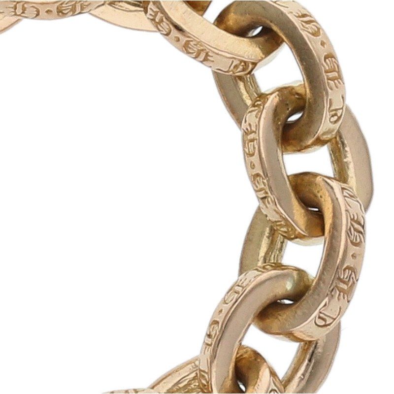 ゴールド ペーパーチェーンリング Chrome Hearts - クロムハーツ 22K PAPER CHAIN RING/ペーパー