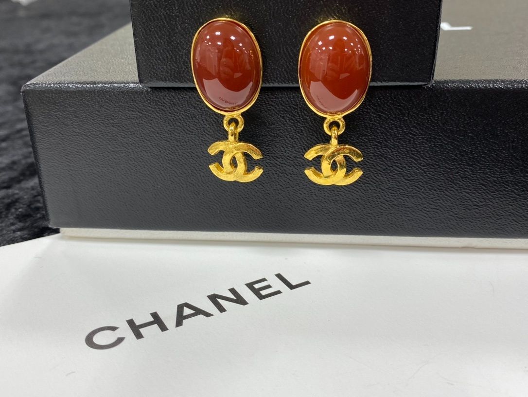 CHANEL ココマーク カラーストーンイヤリング 1602 CHANEL シャネル ココマーク カラーストーンイヤリング 管理番号