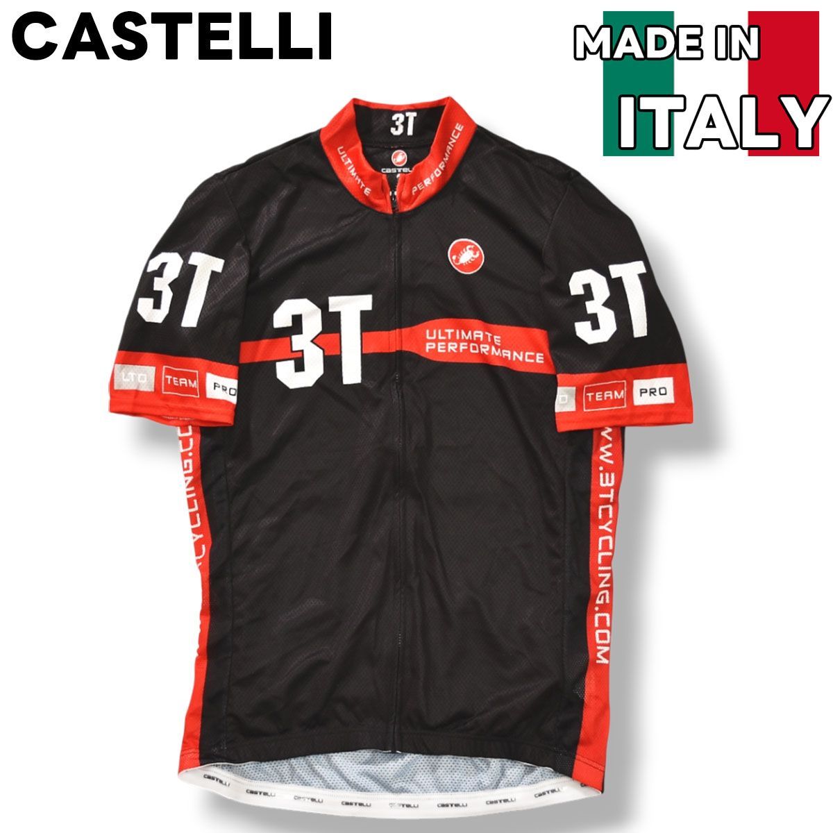 お得なセール情報 美品】 サイクリング 半袖 CASTELLI カステリ イタリア製 ウェア