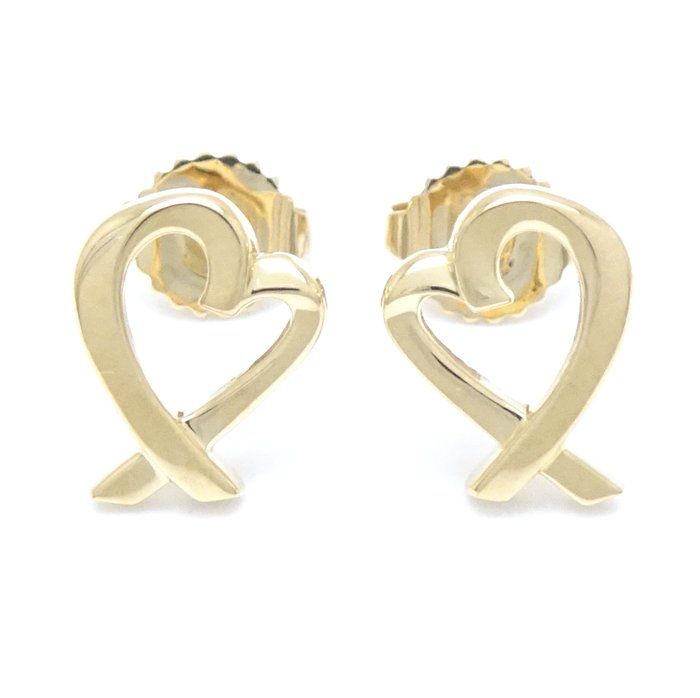 ティファニー　パロマピカソLOVEピアス　イエローゴールド　片耳のみ 208385_1.jpg