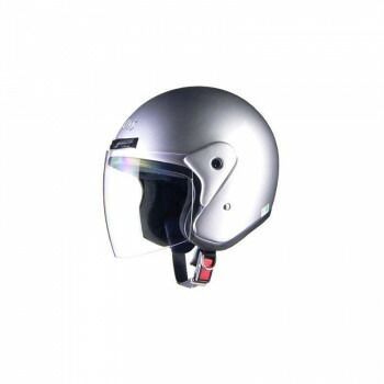 リード工業 CROSS ジェットヘルメット シルバー フリーサイズ CR-720