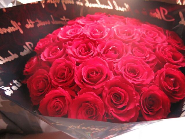 赤バラ ◆誕生日プレゼント