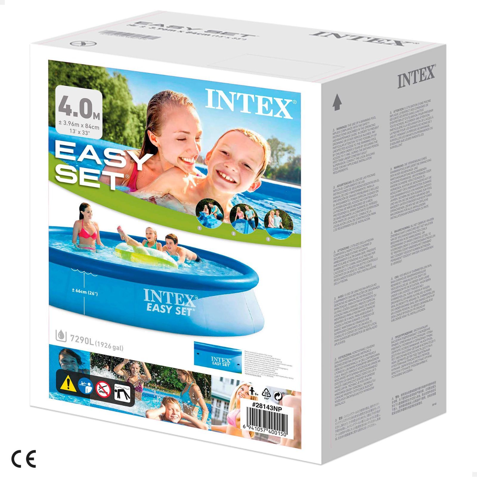 U-28143 28143 396カケル84 cm イージーセットプール INTEX インテックス