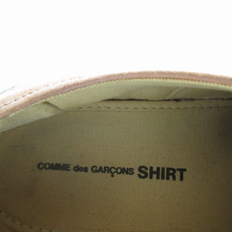 コムデギャルソンシャツ COMME des GARCONS SHIRT × ポインター POINTER コラボ BENJAMIN II CDG  レザースニーカー ローカットシューズ スエード マルチカラー 26.5cm 0610