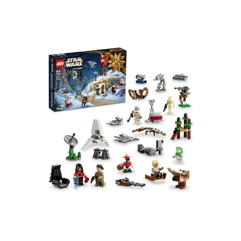 在庫 レゴ LEGO スターウォーズ アドベントカレンダー ギフト 75366 おもちゃ ブロック 誕生日プレゼント 宇宙 うちゅう 冒険 男の子 6歳 ~