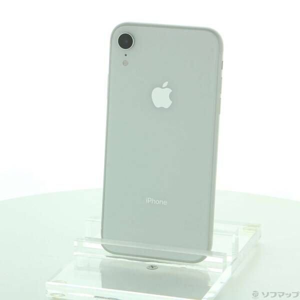 〔中古品〕 iPhoneXR 128GB ホワイト MT0J2J／A SIMフリー【198】