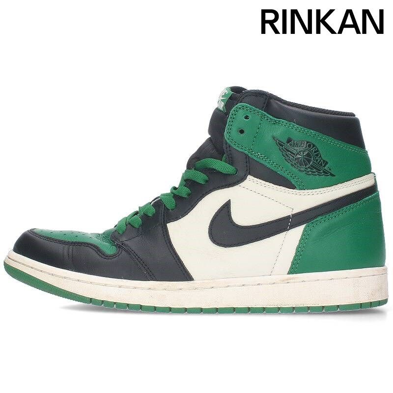 ナイキ AIR JORDAN 1 RETRO HIGH OG PINE GREEN 555088-302 エア  ジョーダン1レトロハイオージーパイングリーンスニーカー メンズ 28.5cm - メルカリ