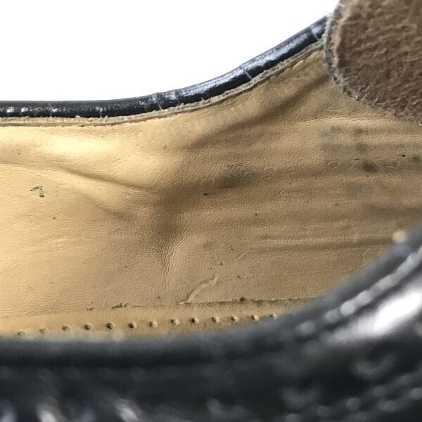  定価3万 ドイツ製 Vintage LLOYD ロイド 本革 ウィングチップ フルブローグ 10 28.5 黒 BLACK ビジネス dress shoes E-40 ドレス ビジネスシューズ ブーツ 革靴