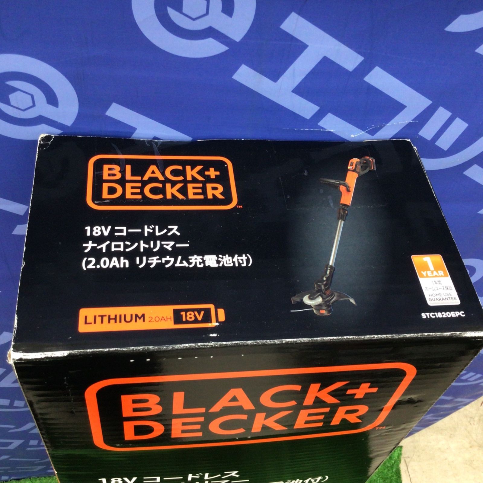 BLACK DECKER ブラック-デッカー 18Vコードレス ナイロントリマー STC1820EPC ITWVMQU20ZLK エコツール知立店 M02