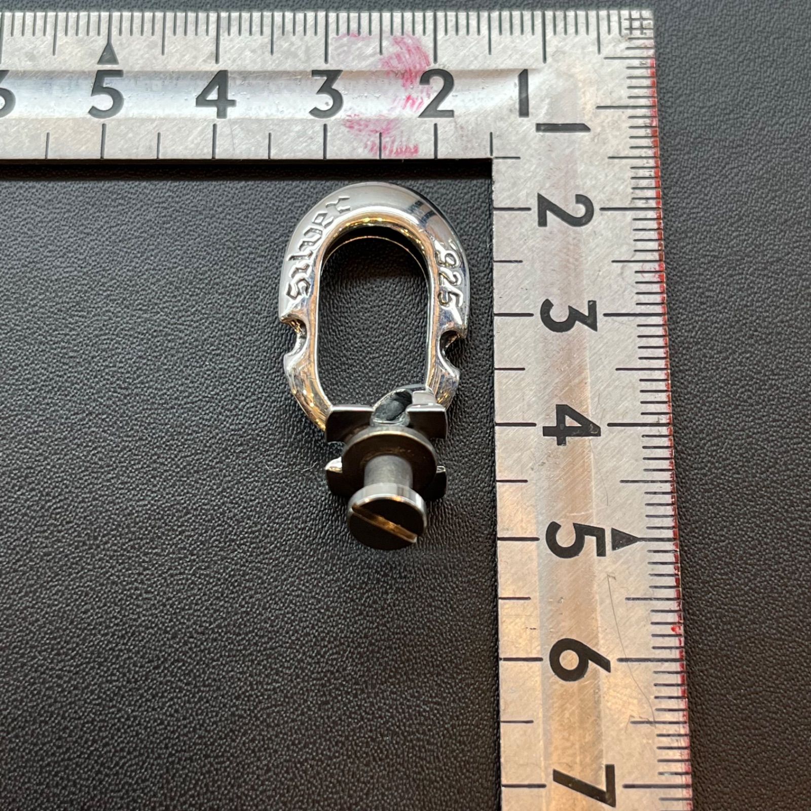 シルバー925 コンチョ ボタン ドロップハンドル silver925 金具 シルバー925 コンチョ ボタン ドロップハンドル silver925 金具