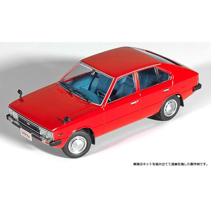 珍品 アカデミー 1/24 ヒョンデ・ポニー 1975年型 韓国女性フィギュア付 珍品 アカデミー 1/24 ヒョンデ・ポニー 1975年型 韓国女性
