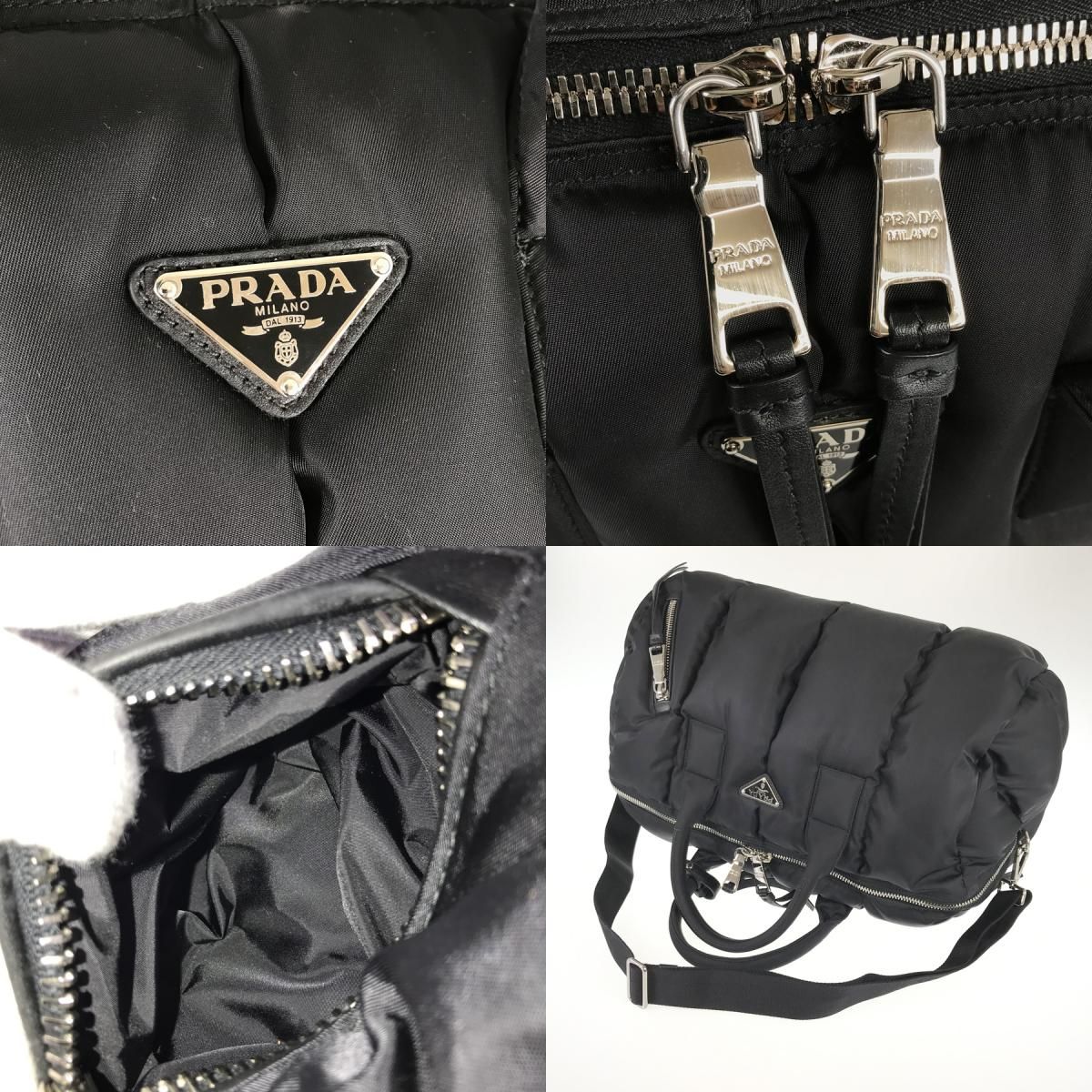 プラダ PRADA テスートボンバー キルティング 2WAYショルダー BL0871 
