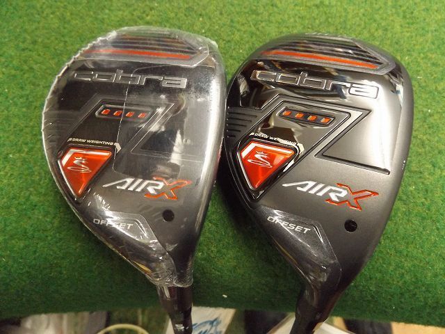 3320 AIR-X OFFSET US 3H 4H 純正カーボン S カバー有 セット コブラ エアーX ユーティリティ .3710