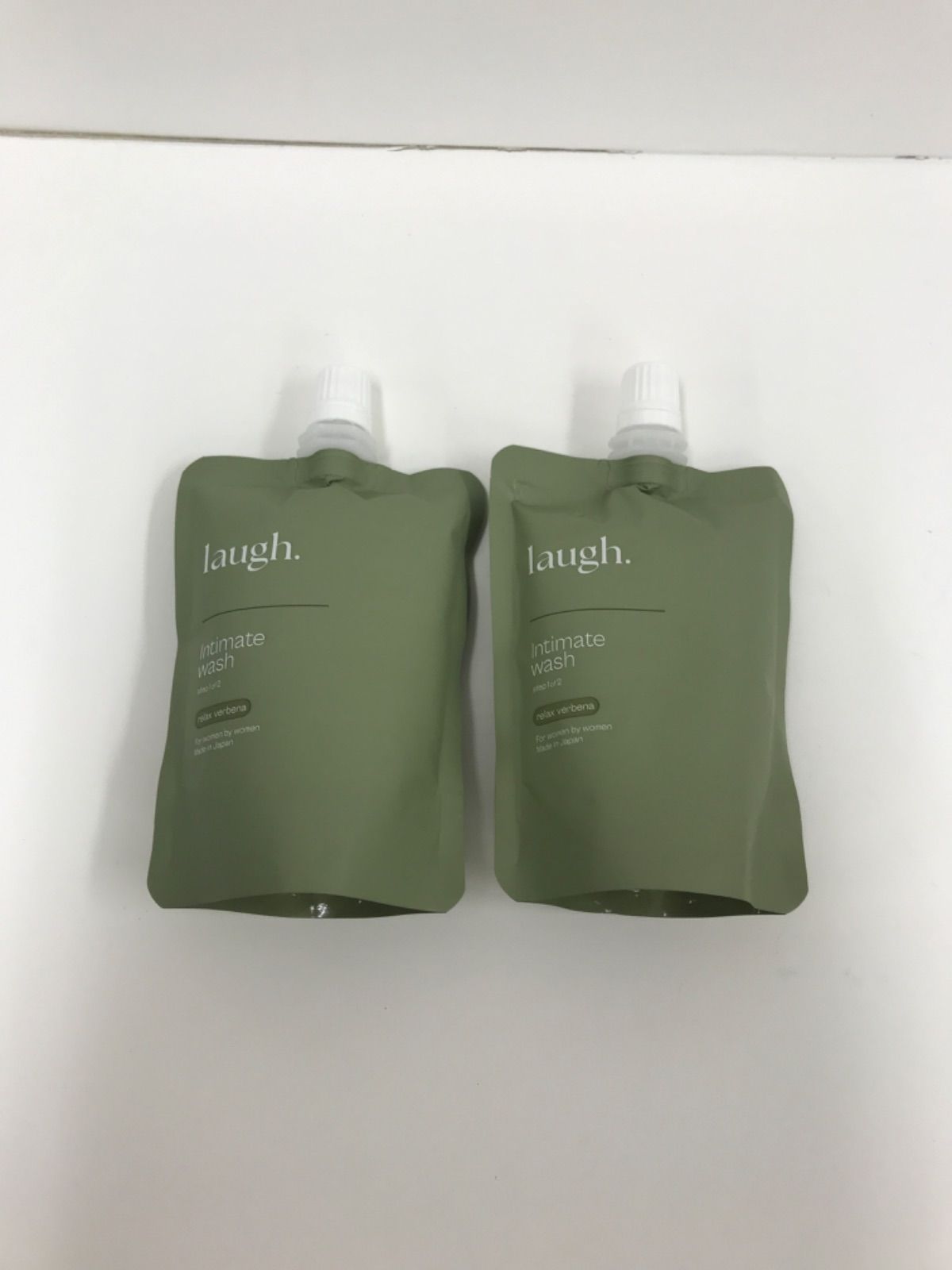 F754 K laugh. intimate wash ラフドット インティメイトウォッシュ 詰替え用 リラックスバーベナ 100ｍL×２本