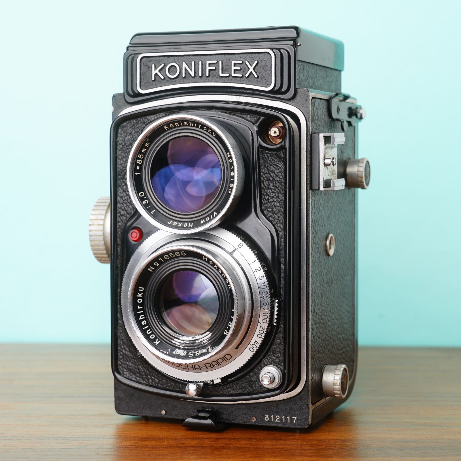 完動品◎コニカ KONIFLEX 二眼レフ フィルムカメラ #17 - メルカリ