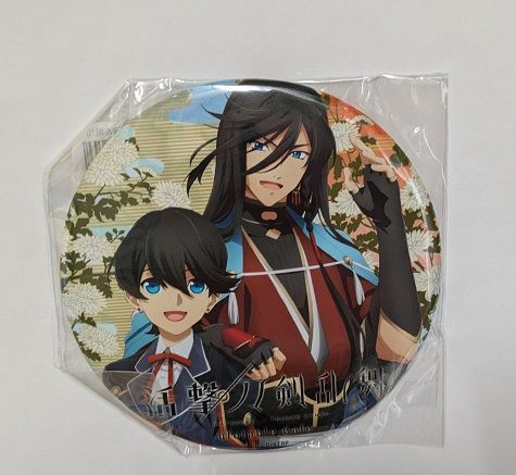 和泉守 兼定 堀川 国広 マチアソビカフェ 刀剣乱舞 活撃 活撃 刀剣乱舞 特大缶バッジ