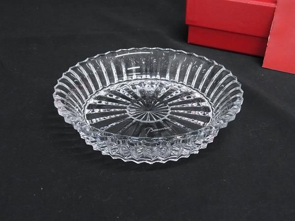 生活家電 未使用 Baccarat バカラ ミルニュイ クリスタルガラス 13cm灰皿