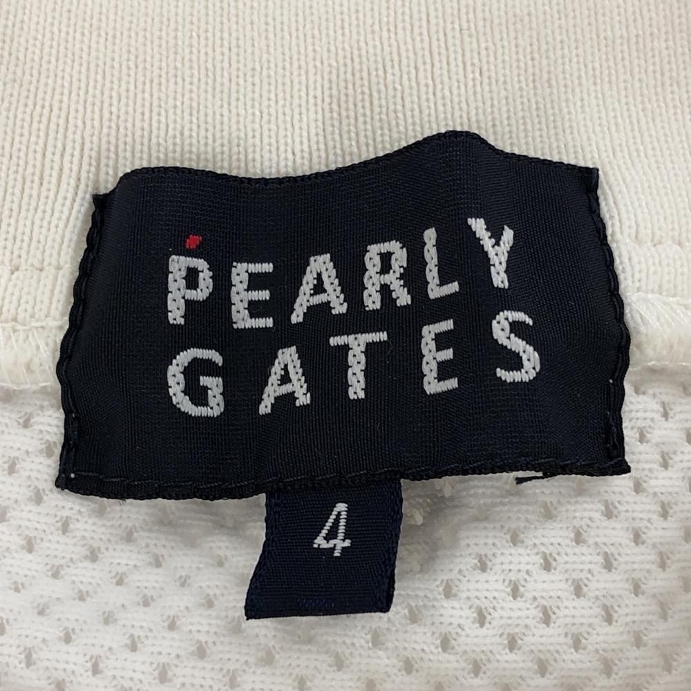 PEARLY GATES - パーリーゲイツ 異素材切替ジャケット ブルゾン サイズ：4 PEARLY GATES - （新品）パーリーゲイツ、プラチナシルバー