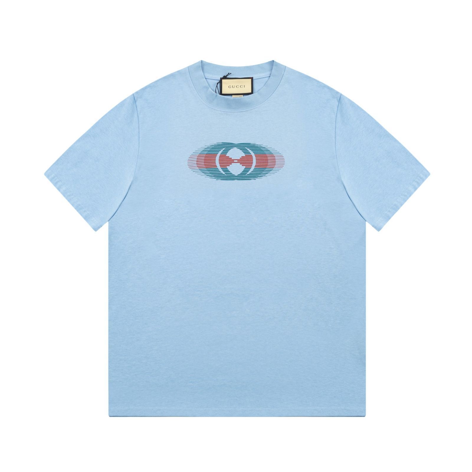 新品未使用GUCCI ロゴプリント Tシャツ GUCCI ロゴプリント Tシャツ ホワイト［べージュ］サイズ表記M