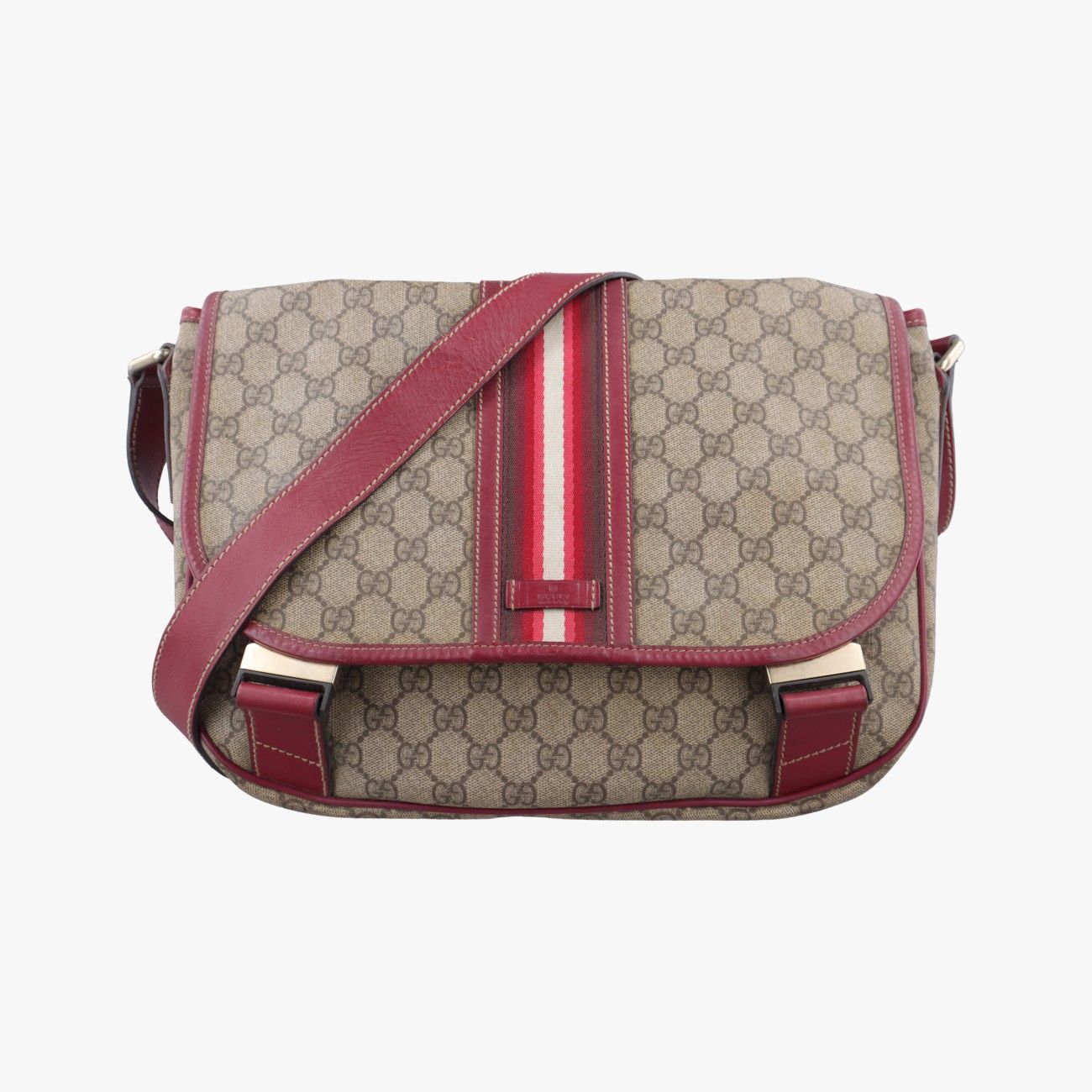 グッチGucciGGプラス メッセンジャーマルチ PVCコーティングキャンバス201732F2893330