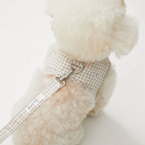 louisdog ルイドッグ ルイスドッグ ウォークウィズミーハーネスセット サンドストーン Mサイズ