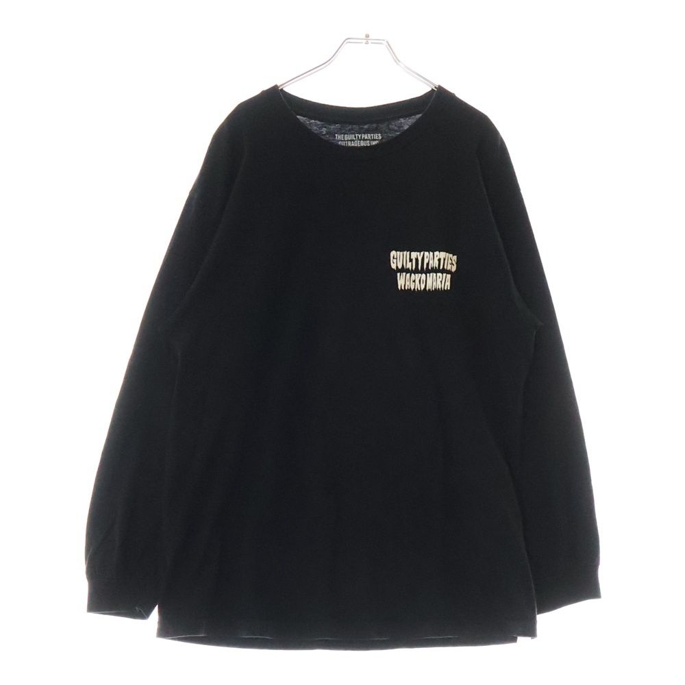 ★すぐ届く【WACKO MARIA ワコマリア】クルーネック 長袖Tシャツ WACKO MARIA (ワコマリア) NECK FACE / CREW NECK LONG SLEEVE T