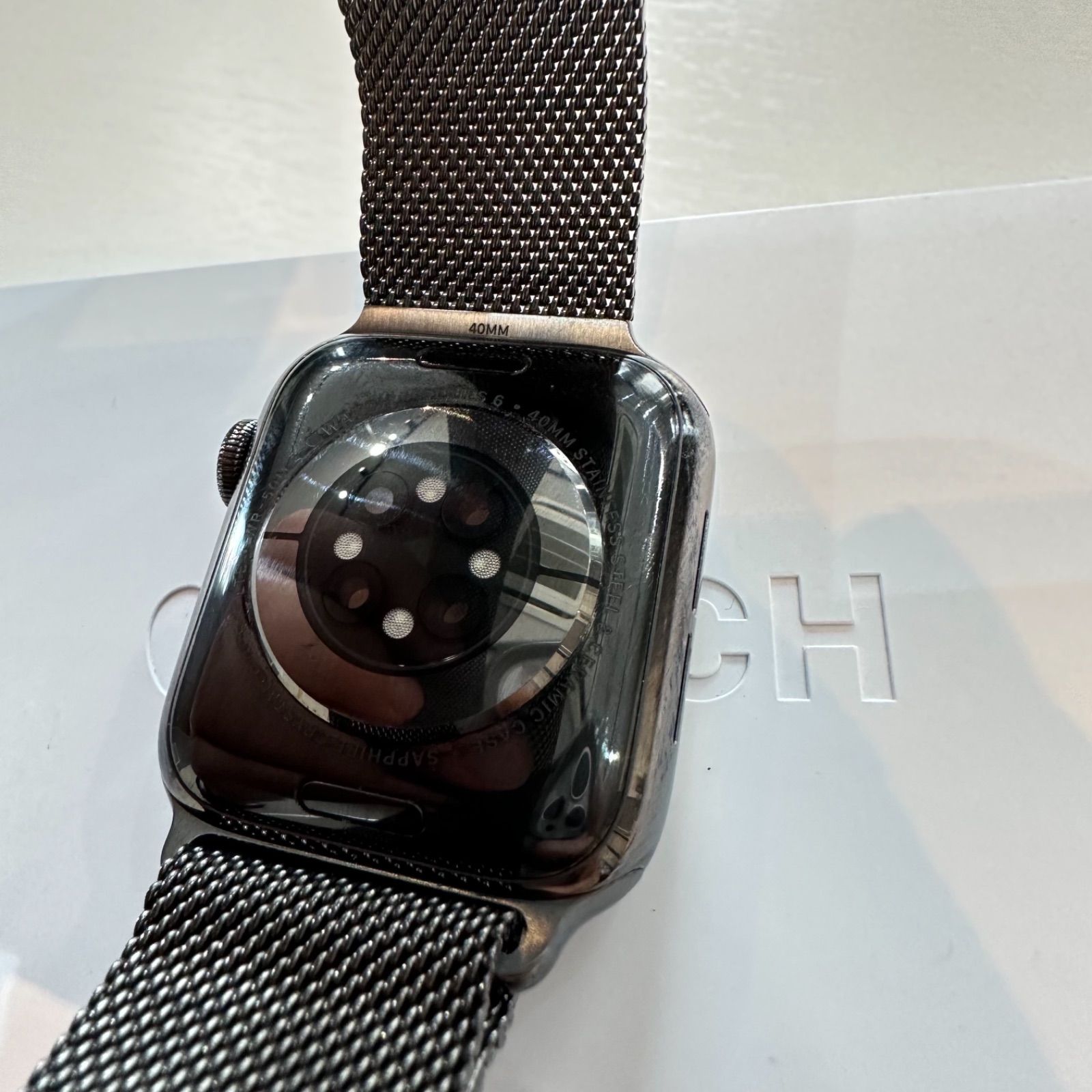 Apple Watch series6 40mm グラファイト ミラネーゼ - その他 Apple Watch series6 40mm グラファイト ミラネーゼ - その他