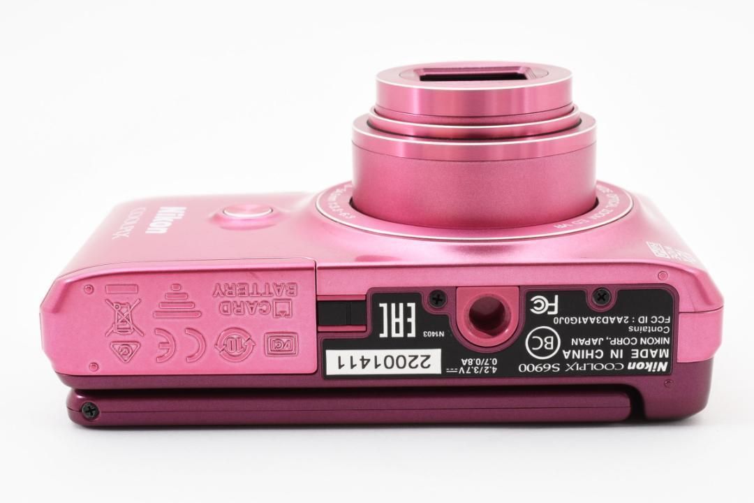 ✨希少✨美品✨Nikon ニコン COOLPIX S6900 クールピクス ピンク ✨希少✨美品✨Nikon ニコン COOLPIX S6900 クールピクス ピンク