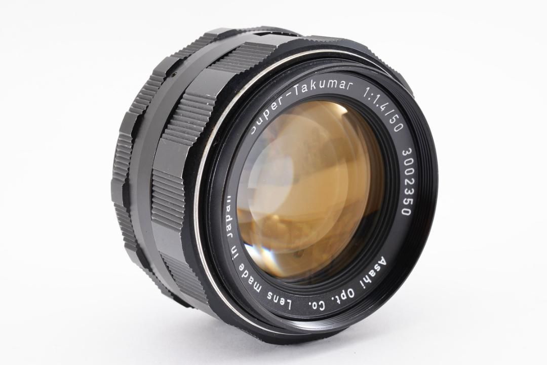 Super Takumar 50mm F1.4 黄変なし フィルター付 L836 - メルカリ