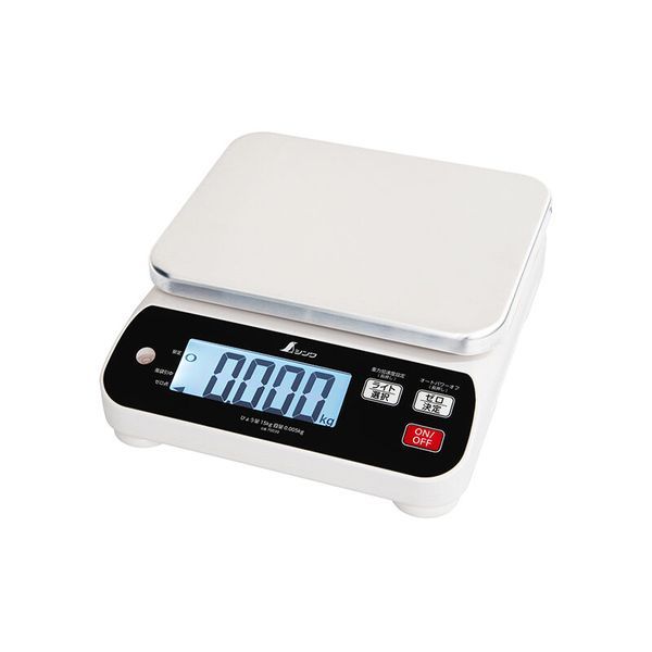 7営業日以内発送 シンワ測定 70039 デジタルはかりWP防塵防水15kg 取引証明以外用 沖縄離島販売不可
