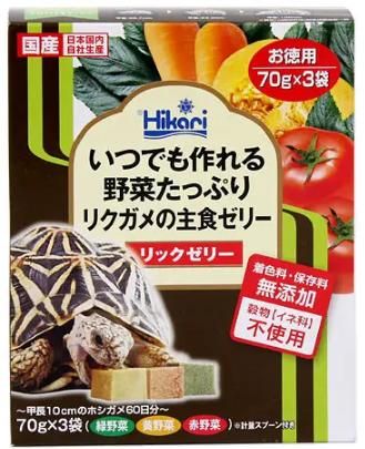 【同梱不可】【10個セット】キョーリン　ひかりリックゼリー70g×3袋