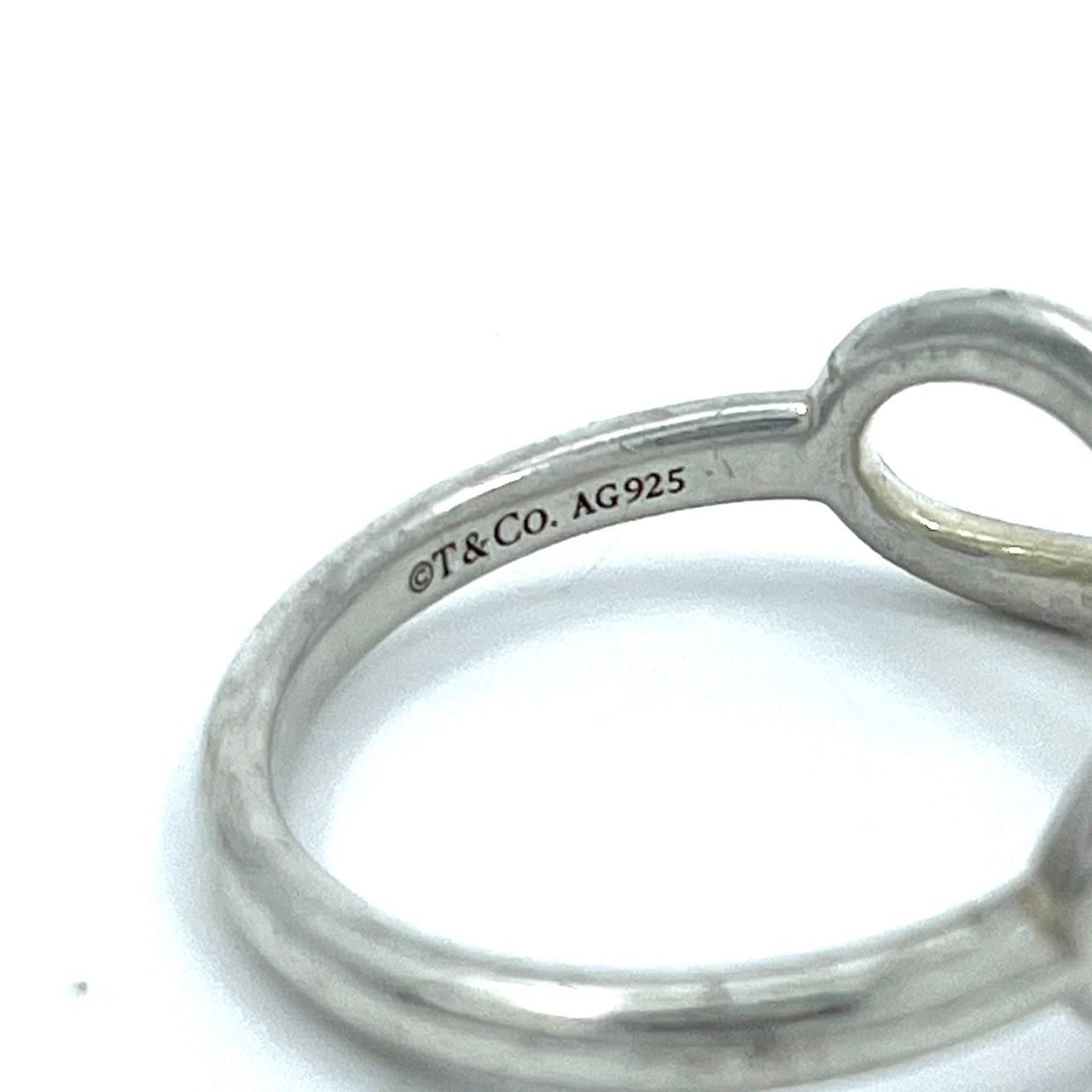 美品 TIFFANY & Co. ティファニー リング 指輪 インフィニティ 7