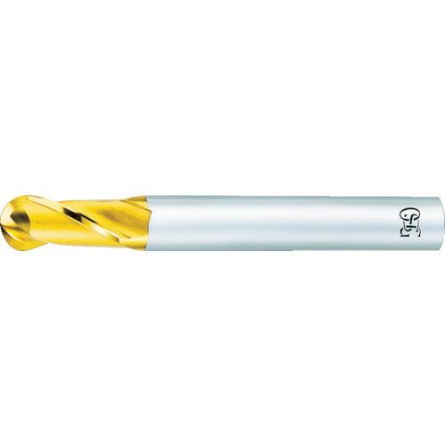 ＯＳＧ　ハイスボールエンドミル　ＴｉＮコート２刃　ボール半径１０ｍｍ　シャンク径２０ｍｍ　８３０８０